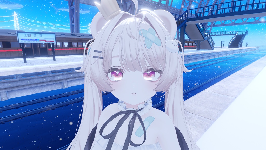 【ミルフィ】アイテクスチャ-Flower|エミッションマスク入り