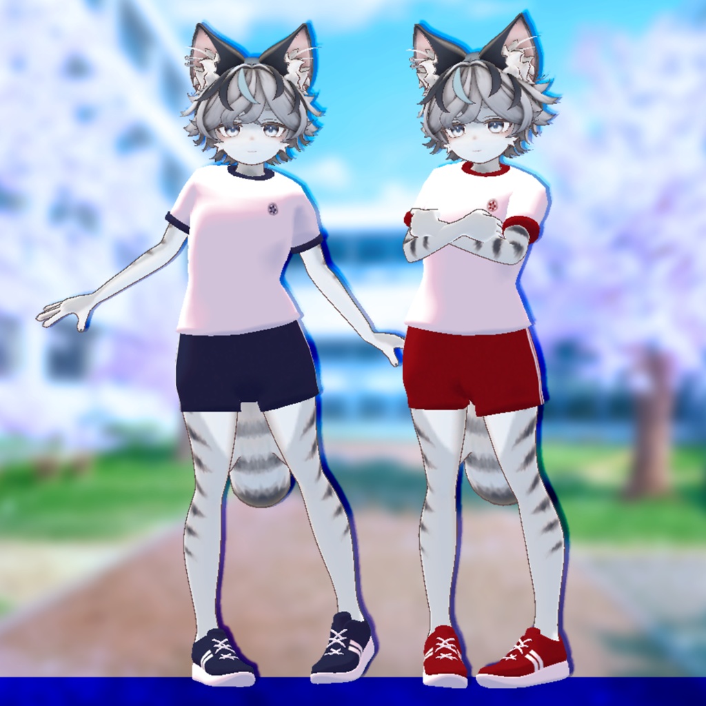 【ツユナ対応】いつもの体操着【星のスニーカー付】