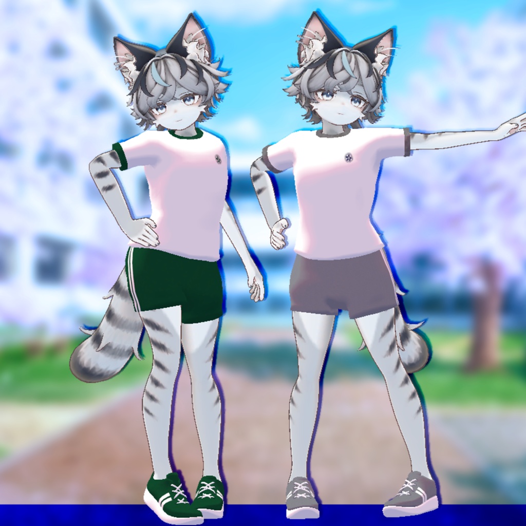 【ツユナ対応】いつもの体操着【星のスニーカー付】