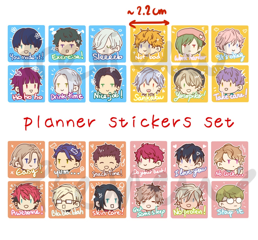 A3! ジャーナルステッカー