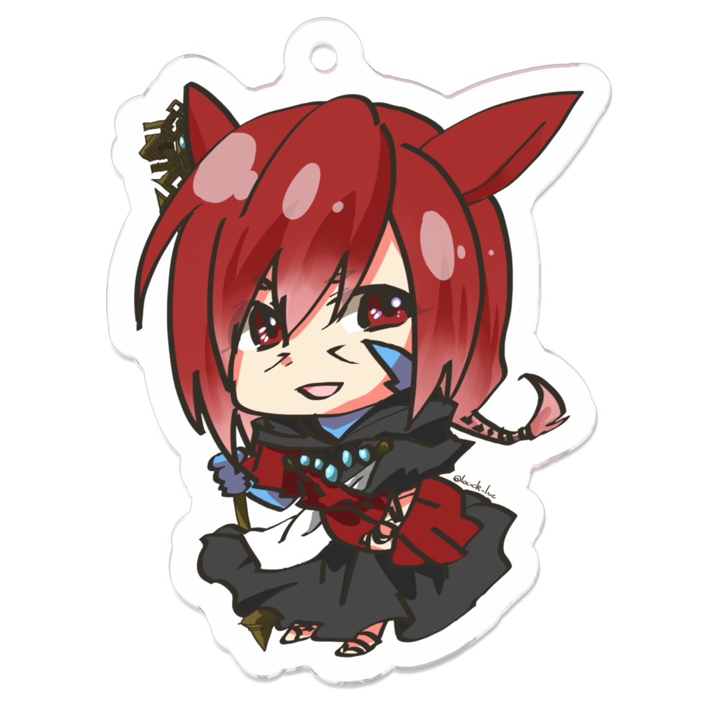 FF14 水晶公 アクキー