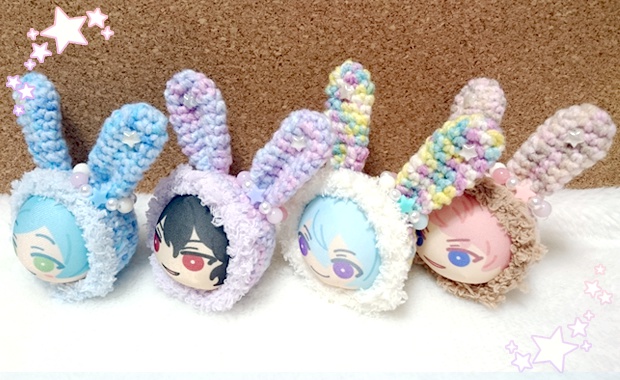 おまんじゅうきぐるみ(ちび用)★コットンキャンディー うさぎ