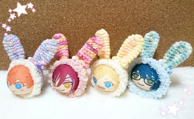 おまんじゅうきぐるみ(ちび用)★コットンキャンディー うさぎ