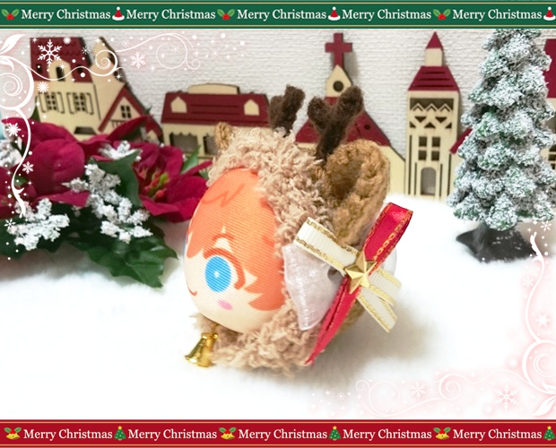 おまんじゅうきぐるみ(ちび用)★Xmas クリスマス サンタ トナカイ