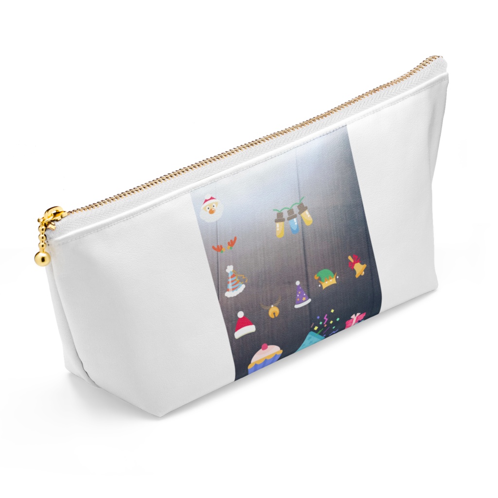 賑やかクリスマスポーチ