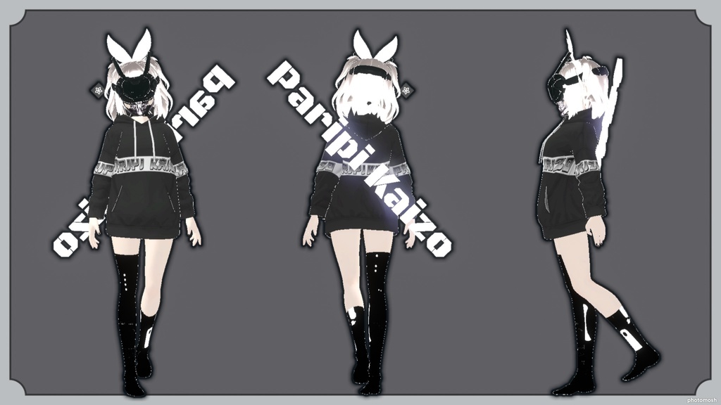 『パリピ』Tidal Wave【オリジナル3Dモデル】