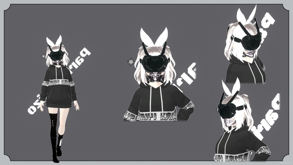 『パリピ』Tidal Wave【オリジナル3Dモデル】