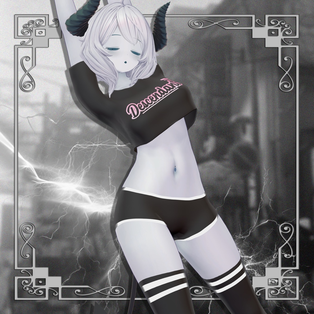 🌟50% 割引!🌟˗ˏˋ ★ Demon Brat ★ˎˊ˗ 『Kaizo 衣料品モデル』