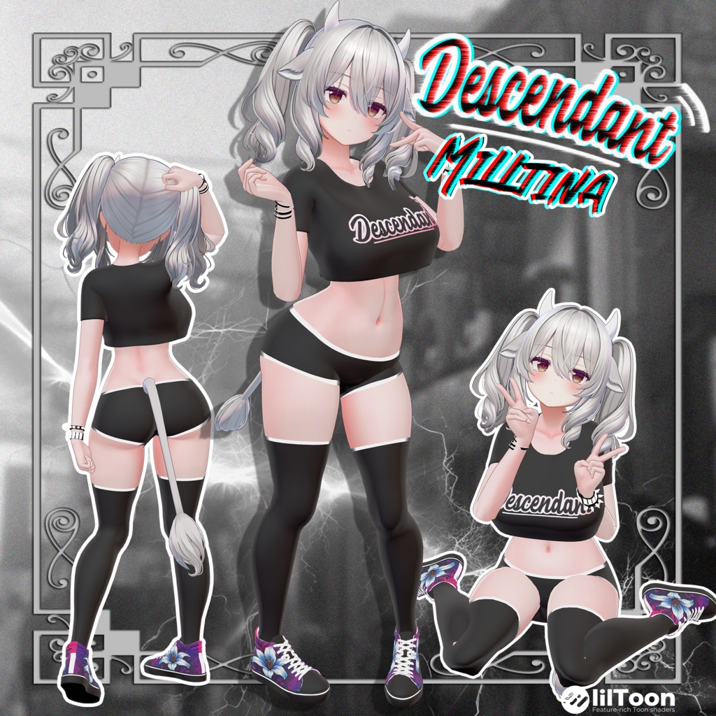 🌟50% 割引!🌟˗ˏˋ ★ Demon Brat ★ˎˊ˗ 『Kaizo 衣料品モデル』