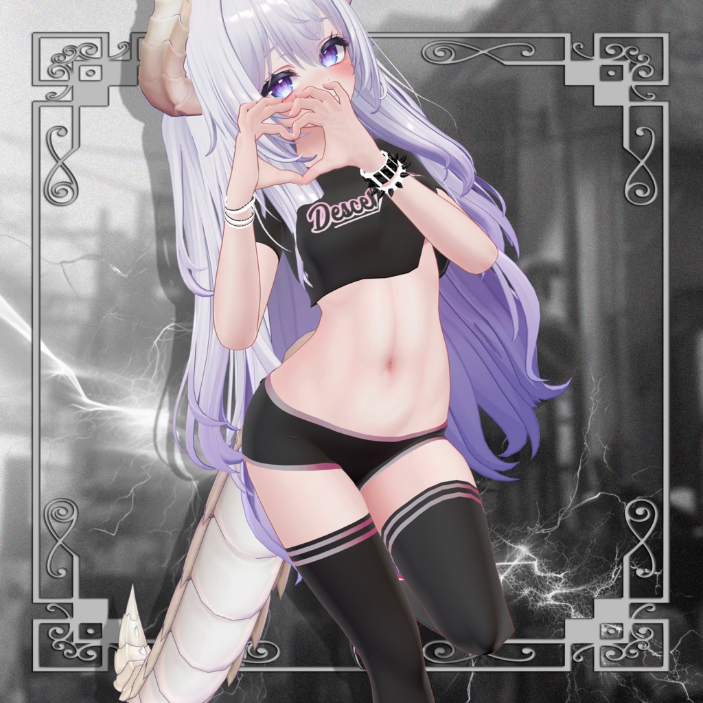 🌟50% 割引!🌟˗ˏˋ ★ Demon Brat ★ˎˊ˗ 『Kaizo 衣料品モデル』