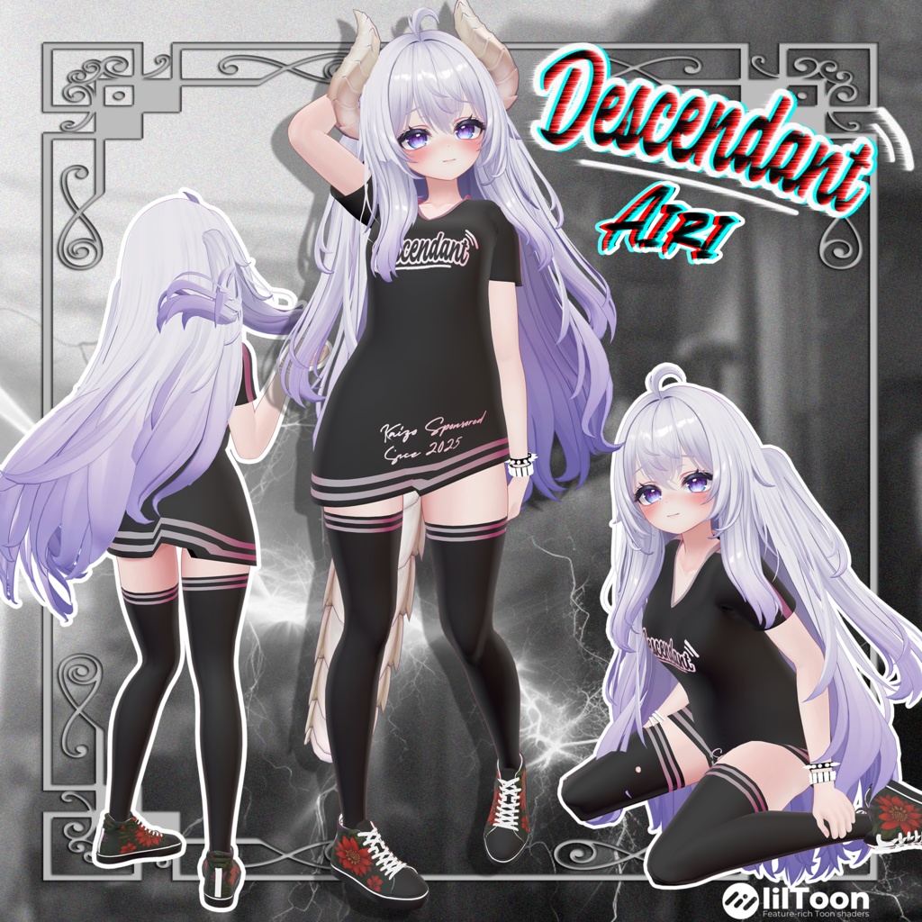 🌟50% 割引!🌟˗ˏˋ ★ Demon Brat ★ˎˊ˗ 『Kaizo 衣料品モデル』