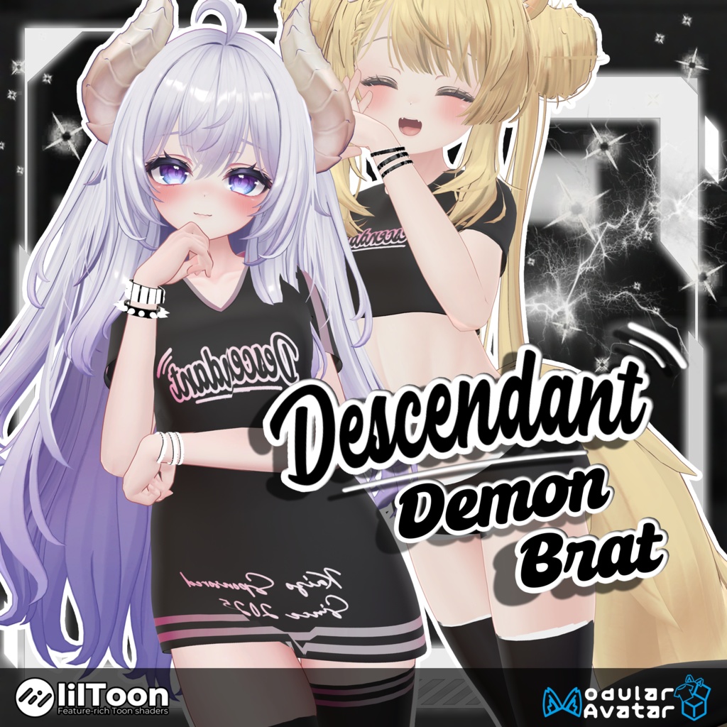 🌟50% 割引!🌟˗ˏˋ ★ Demon Brat ★ˎˊ˗ 『Kaizo 衣料品モデル』