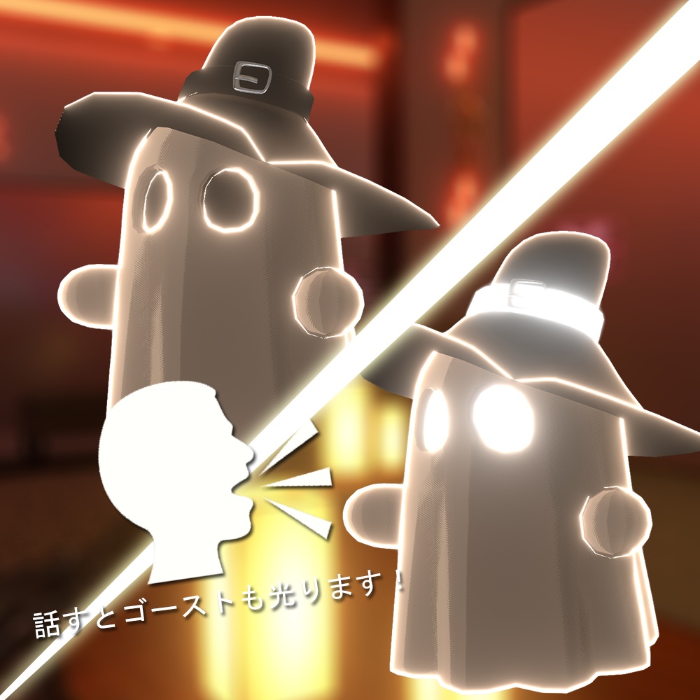 【50% 割引】-🎃(UPDATE)🎃 ハロウィーン・バッド –VRChatコンパニオンモデル🎃