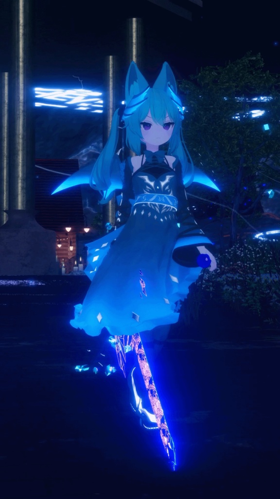 (剣の3Dモデル) ⚔️Edge Of Destiny⚔️ (VRChatモデル販売中!)