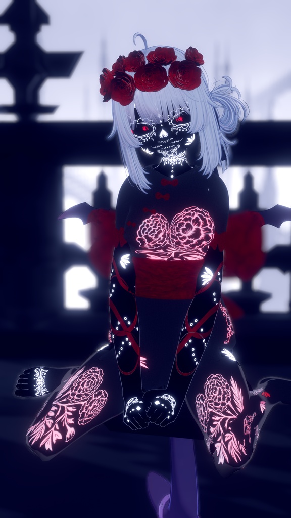 🌹 「Día De Los Muertos」🌹 - (VRChat用衣装モデル)