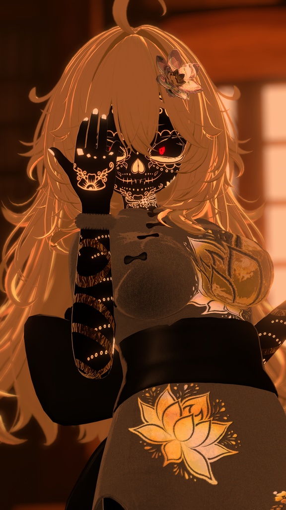 🌹 「Día De Los Muertos」🌹 - (VRChat用衣装モデル)