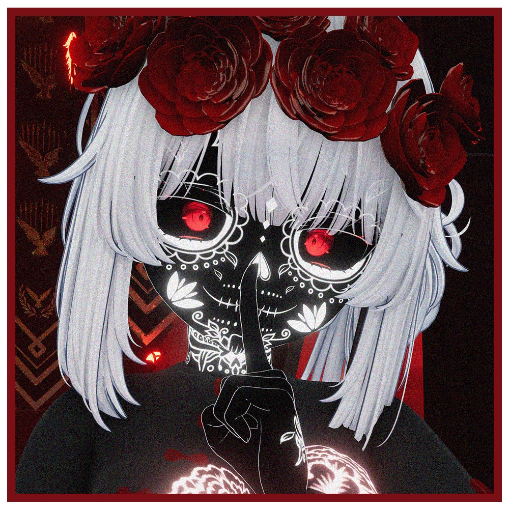 🌹 「Día De Los Muertos」🌹 - (VRChat用衣装モデル)