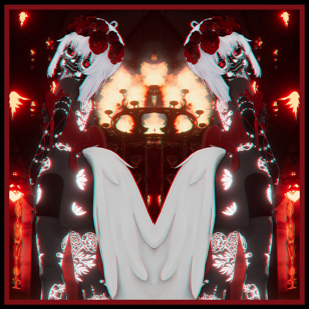 🌹 「Día De Los Muertos」🌹 - (VRChat用衣装モデル)