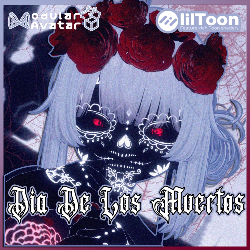 🌹 「Día De Los Muertos」🌹 - (VRChat用衣装モデル)