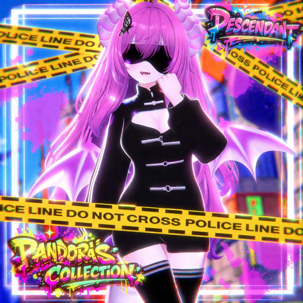 (𝐃𝐞𝐬𝐜𝐞𝐧𝐝𝐚𝐧𝐭) - 𝐒𝐡𝐚𝐝𝐞 -『𝐏𝐚𝐧𝐝𝐨𝐫𝐚 衣料品モデル』(𝐌𝐀)