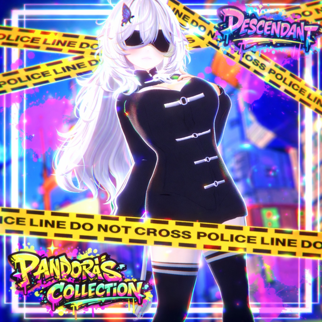 (𝐃𝐞𝐬𝐜𝐞𝐧𝐝𝐚𝐧𝐭) - 𝐒𝐡𝐚𝐝𝐞 -『𝐏𝐚𝐧𝐝𝐨𝐫𝐚 衣料品モデル』(𝐌𝐀)