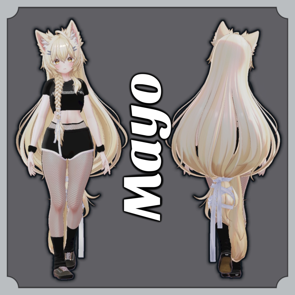 【10アバター対応】 - 𝐑𝐞: 𝐎𝐯𝐞𝐫𝐫𝐢𝐝𝐞-『𝐏𝐚𝐧𝐝𝐨𝐫𝐚 衣料品モデル』(𝐌𝐀)