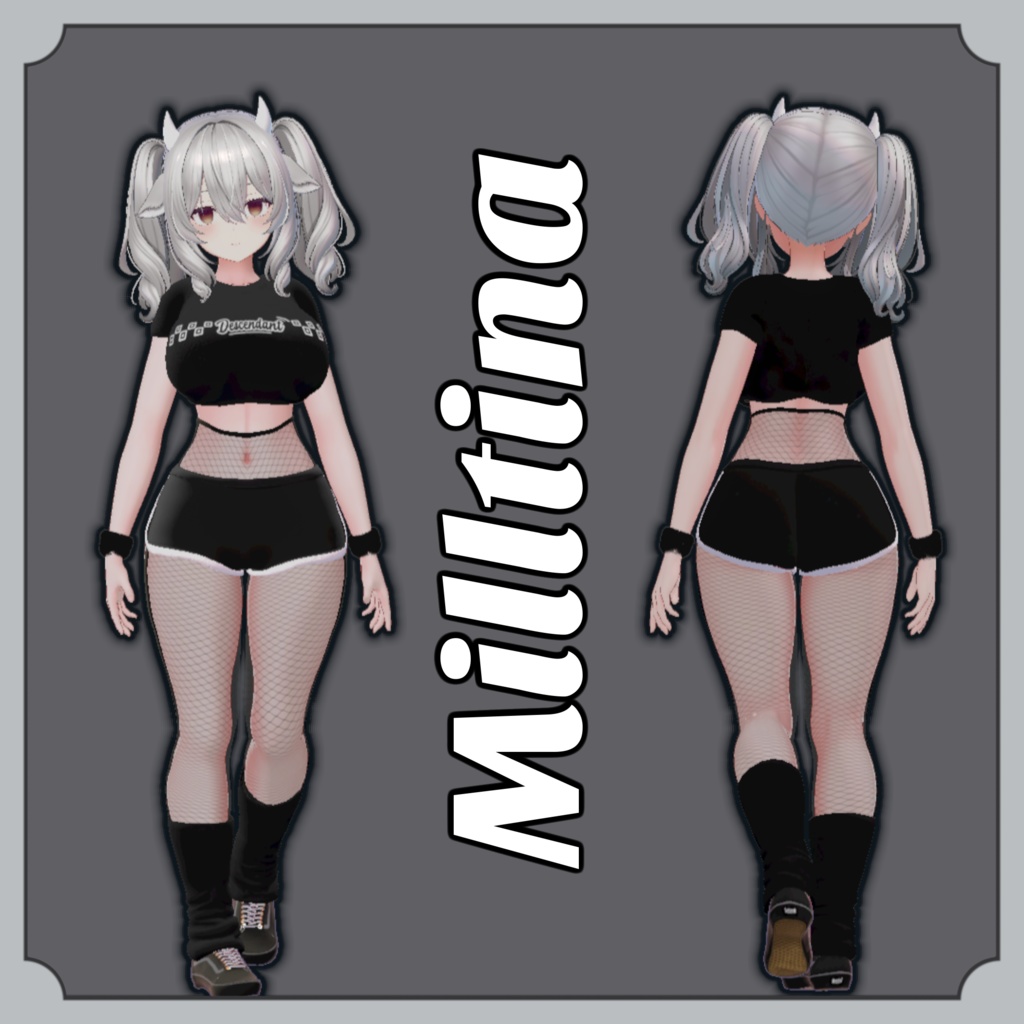 【10アバター対応】 - 𝐑𝐞: 𝐎𝐯𝐞𝐫𝐫𝐢𝐝𝐞-『𝐏𝐚𝐧𝐝𝐨𝐫𝐚 衣料品モデル』(𝐌𝐀)