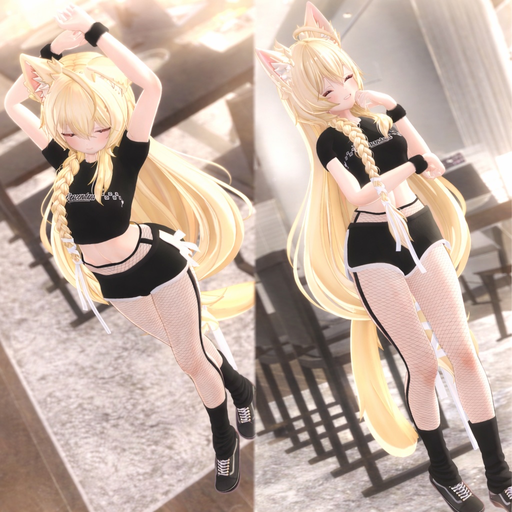 【10アバター対応】 - 𝐑𝐞: 𝐎𝐯𝐞𝐫𝐫𝐢𝐝𝐞-『𝐏𝐚𝐧𝐝𝐨𝐫𝐚 衣料品モデル』(𝐌𝐀)