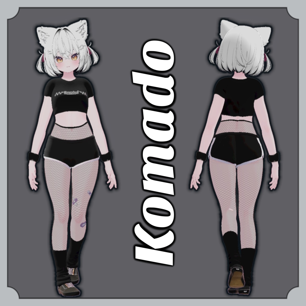 【10アバター対応】 - 𝐑𝐞: 𝐎𝐯𝐞𝐫𝐫𝐢𝐝𝐞-『𝐏𝐚𝐧𝐝𝐨𝐫𝐚 衣料品モデル』(𝐌𝐀)