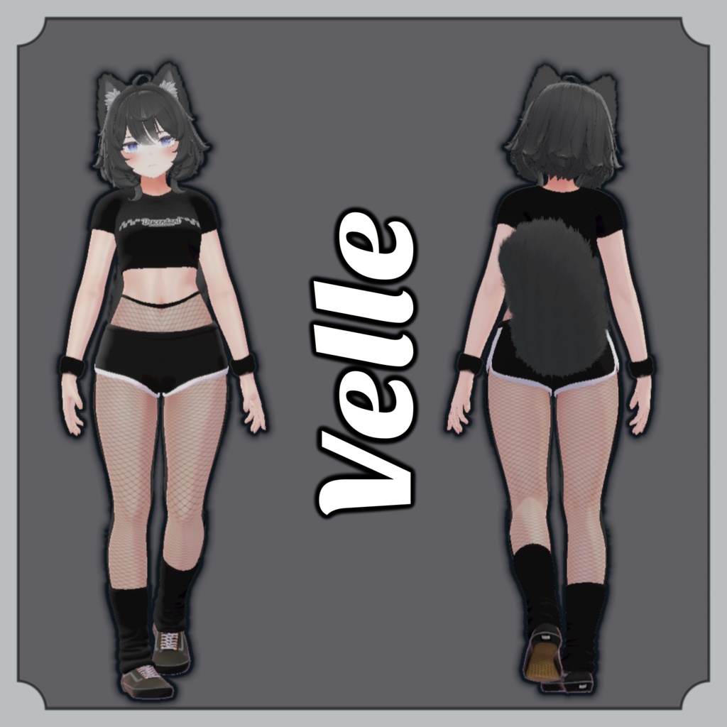 【10アバター対応】 - 𝐑𝐞: 𝐎𝐯𝐞𝐫𝐫𝐢𝐝𝐞-『𝐏𝐚𝐧𝐝𝐨𝐫𝐚 衣料品モデル』(𝐌𝐀)