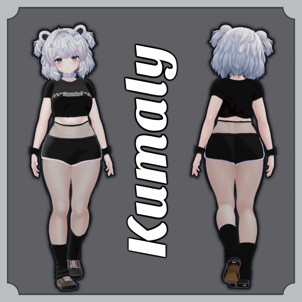 【10アバター対応】 - 𝐑𝐞: 𝐎𝐯𝐞𝐫𝐫𝐢𝐝𝐞-『𝐏𝐚𝐧𝐝𝐨𝐫𝐚 衣料品モデル』(𝐌𝐀)