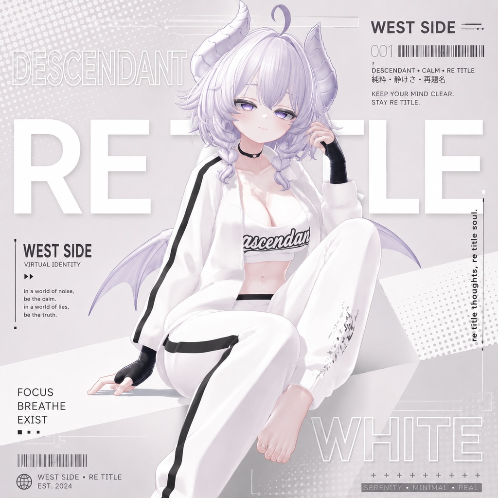 【1アバター対応 - 𝐑𝐞: 𝐓𝐢𝐭𝐥𝐞 𝐒𝐞𝐭 -『𝐒𝐩𝐨𝐫𝐭𝐬𝐰𝐞𝐚𝐫 衣装モデル』(𝐌𝐀)