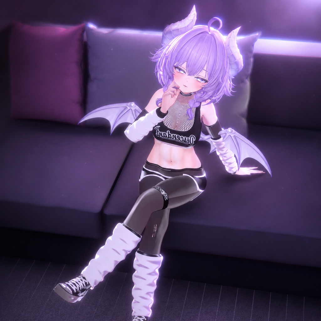 【愛莉対応】 - 𝐎𝐮𝐫𝐚𝐧𝐨𝐩𝐡𝐨𝐛𝐢𝐚 -『𝐃𝐚𝐫𝐤 𝐑𝐚𝐯𝐞 衣装モデル』(𝐌𝐀)