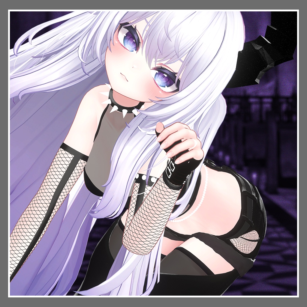 【5アバター対応】𝐍𝐢𝐠𝐡𝐭𝐬𝐡𝐚𝐝𝐞 𝐑𝐞𝐠𝐚𝐥𝐢𝐚 -『Descendant × Skulls Nightshade』(MA / lilToon)