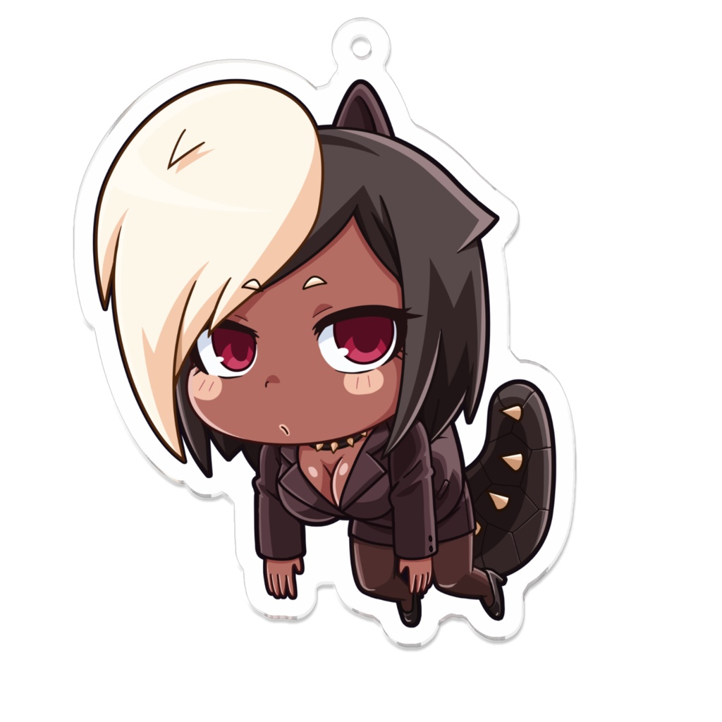 北川怪獣アパート　ブラックキング　アクリルつままれ