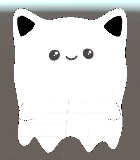 Ghost Cat 3D Object