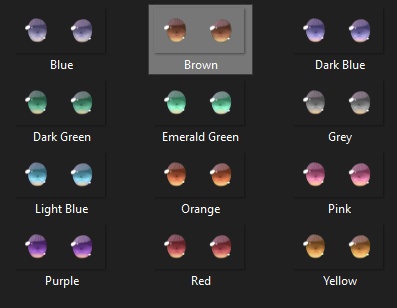 【VRoid】1. Eye Texture (Commercial) / 髪テクスチャ