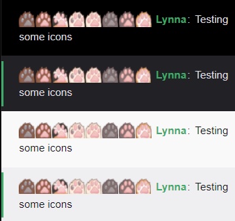 【Twitch】Paw Badges