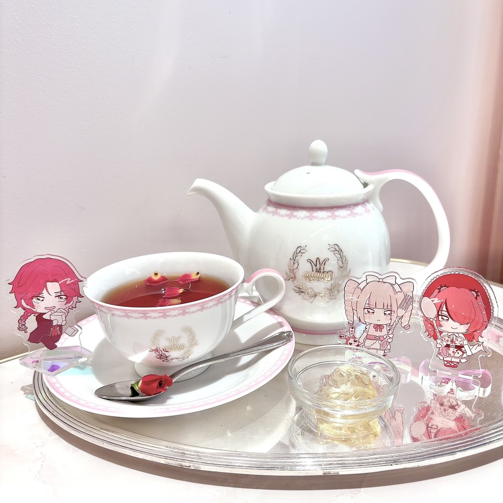 【非公式】一緒にカフェ活 おめかしアクスタ