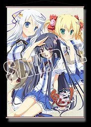 鬼ごっこ！　A4ミニタペストリー