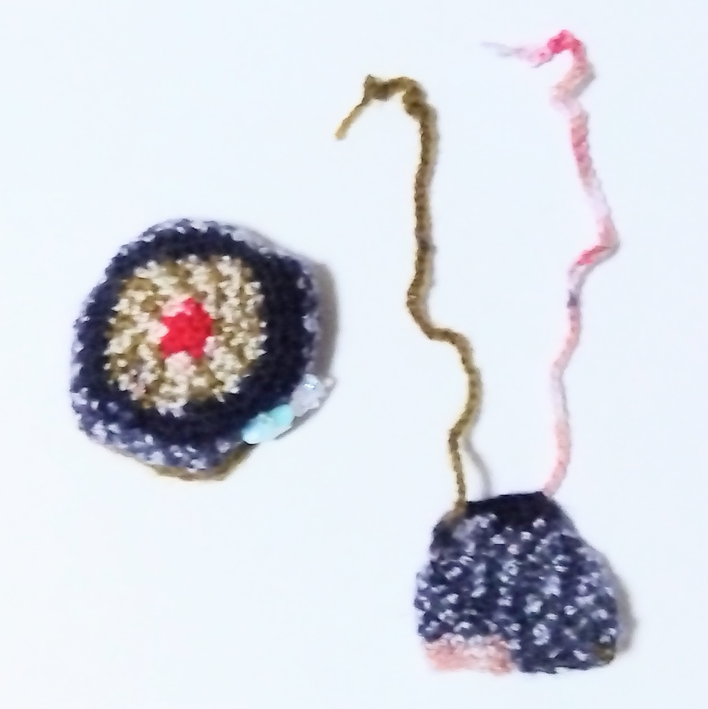 ちぃぬい用 帽子 サロペット 2点セット