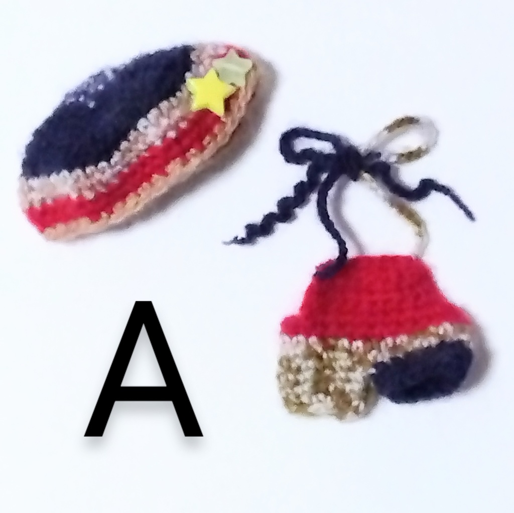 ちぃぬい用 帽子 サロペット 2点セット