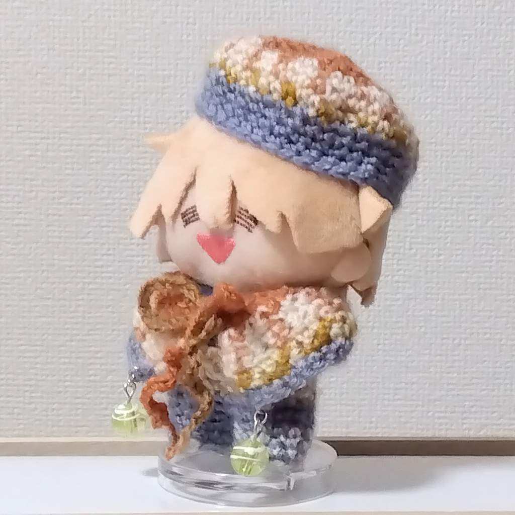 ちぃぬい用 帽子 ポンチョ パンツ 3点セット