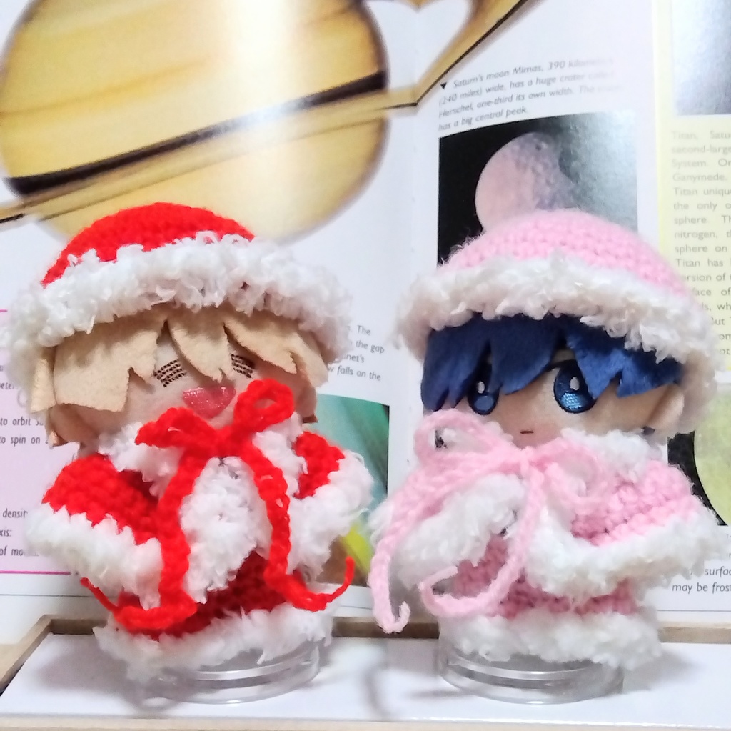 ちぃぬい用 ぬい服 サンタコス クリスマスコス
