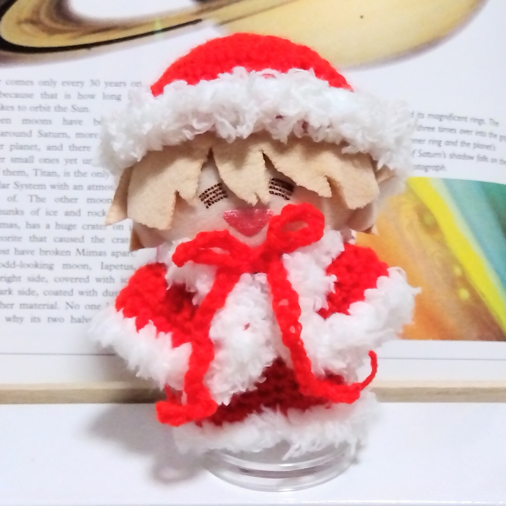 ちぃぬい用 ぬい服 サンタコス クリスマスコス