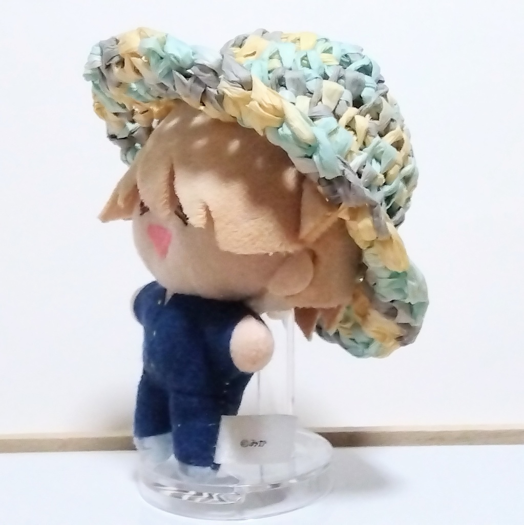 あにずきん・ちぃぬい用 麦わら帽子