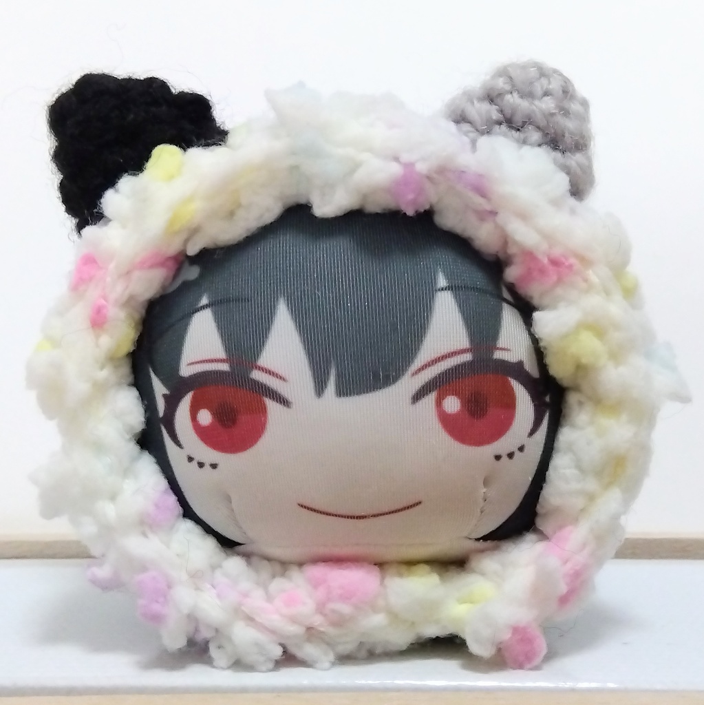 推しカラー 黒 ブラック あにずきん用着ぐるみ