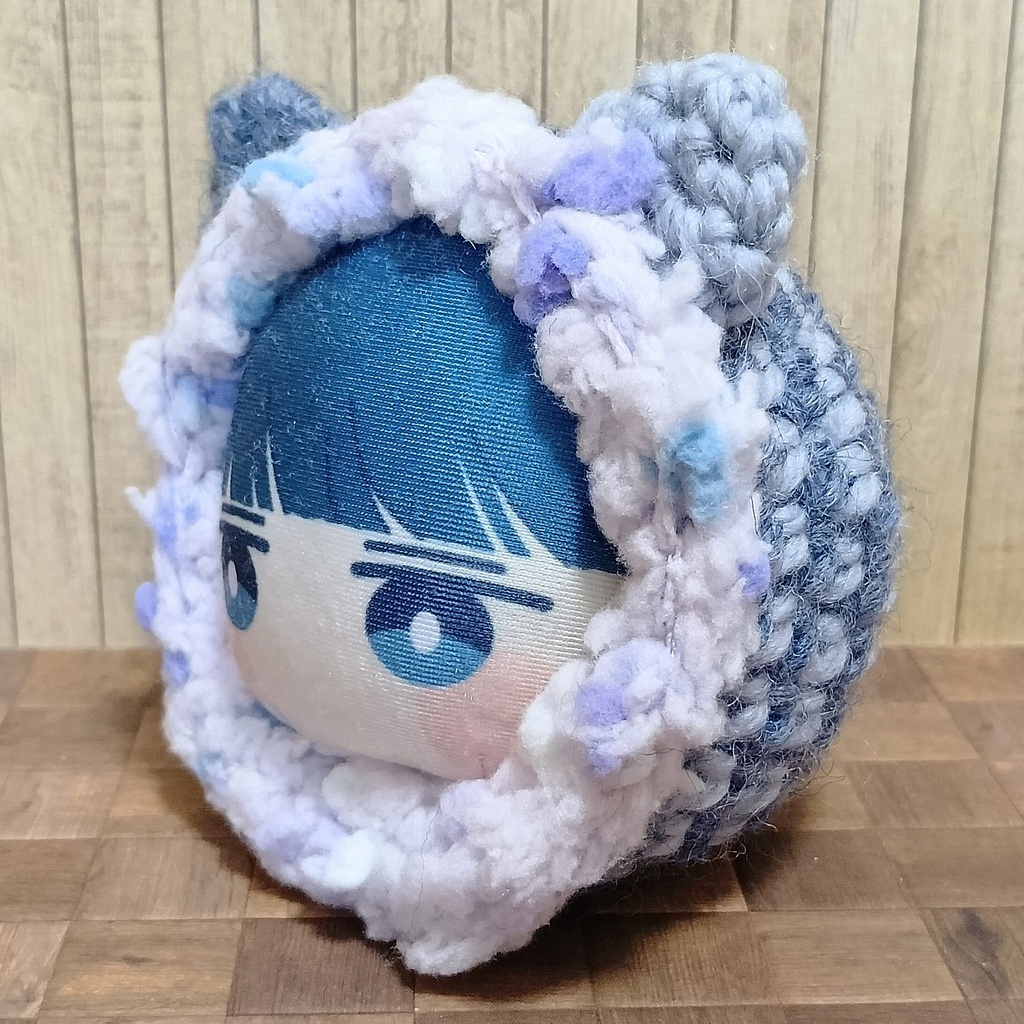 推しカラー 青 ブルー あにずきん用着ぐるみ