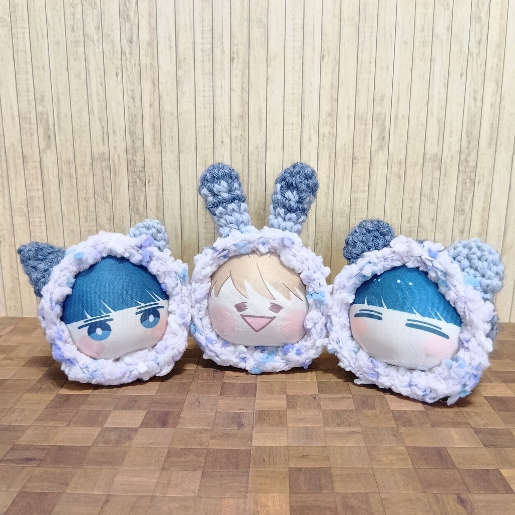 推しカラー 青 ブルー あにずきん用着ぐるみ