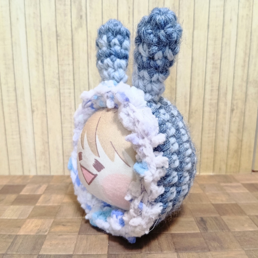 推しカラー 青 ブルー あにずきん用着ぐるみ